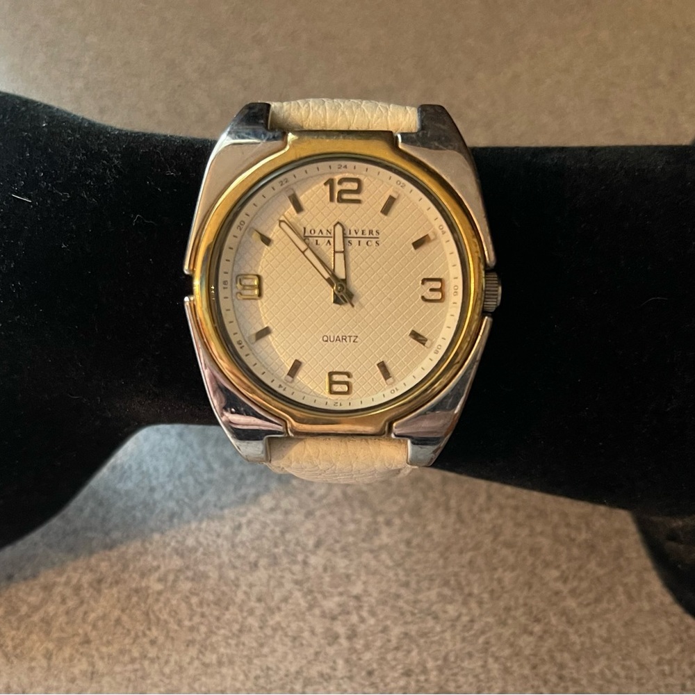 Joan Rivers Classics Two Tone Wristwatch